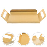 Golden Stainless Steel Wedding Party Baking Tray for Bakeries, 1-Pack V1366-AZ2-W-20399