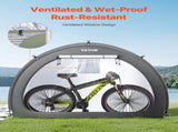 Bike Storage Tent, 4 to 5 Bikes, Outdoor Spacious Bike Storage Tent with Ventilated Window, V952-SXZXCP5675FTAJLWBV0