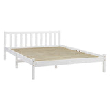 Artiss Bed Frame Queen Size Wooden White SOFIE WBED-D-001Q-WH-AB