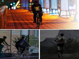 Reflective Bike Gear, Cycling Vest with Backpack Clip, USB Rechargeable Reflective Accessories V1263-JX-3849