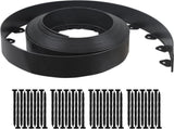 Landscape Edging Kit, 40-Foot Long, 3-Inch Tall, No Dig Garden Edging Border for Flower Beds, Tree V1258-DP02-C-234