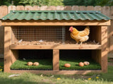 Chicken Nesting Pads 12 Pack Washable Artificial Grass Egg Mats 12x12 Inch Green V1263-JX-7807