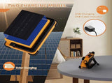 120W Mini Solar Rechargeable Multifunctional Searchlight with144LED 10000LM Portable Floodlight IP66 V1366-AZ2-W-11597