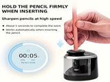 Electric pencil sharpener, Desktop automatic pencil sharpener, Office supplies V1105-YAQB-001