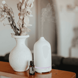 Ceramic Essential Oil Diffuser - Stone Matte Finish V573-SADMFI