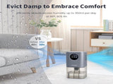 Dehumidifier - Intelligent Ultra - Silent Dehumidifier - Ultra-Quiet Portable Dehumidifier - For V1188-MS-313-0780