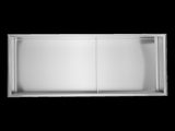 641 x 336 x 101mm Shower Niche Double Shelf Organizer No Tile Needed in Stainless Steel Finish V63-900741