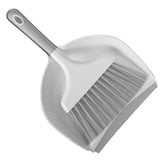 Small Grey Silicone Dustpan Set for Desktop, Household and Office Cleaning, and Easy to Clean V1370-AZ4-11533