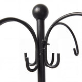 Toque Bird Feeder Station Hanging Stand Feeder 8 Hooks 4 Feeders Outdoor 224cm KT1060-BK-PLUS-AU