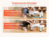 Pottery Wheel, 28 cm Ceramic Wheel Forming Machine, 60-300 RPM Speed Foot Pedal, V952-PDSLPJ28CMBSRQ5F9V3