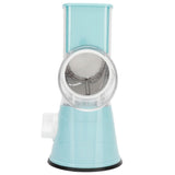 Vegetable Grater Cutter HandCranking Rotation Vegetable Cutting Tool Kitchen Supplies Blue V1294-YM0901-3113210028911