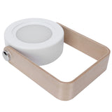 Foldable Reading Lamp Portable Touch Control Dimmable LED Night Light Gift for Bedroom BedsideWhite V1294-YM0901-3117210047311