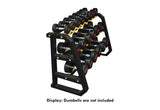 3-tier Round Dumbbells Rack-10 pairs V1012-CFROUNDDBRACK3TIER