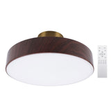 Modern LED Ceiling Light Minimalist Round Ceiling Lamp Fixture with Remote 3 Color Temperature V1294-YM0901-3119240144812