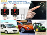 Two sets of manual reset car speaker fuse holder 150A overload for inverter and audio system V1366-AZ2-W-13423
