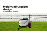 Giantz Weed Sprayer 100L Trailer 5M Boom Garden Spray SPRAYER-100L-BOOM-5M-CART