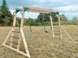 Lifespan Kids Daintree 2-in-1 Monkey Bars & Swing Set V572-LKMB-DAIN-SET