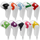 10PcSet Golf Iron Covers Golf Club Head Covers Wedges 4 - 9 V1308-DSZKI-937
