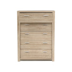 Artiss 5 Chest of Drawers - MAXI Pine FURNI-N-MAXI-CDR02-WD-AB