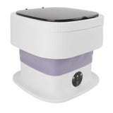 Portable Washing Machine 40W Mini Foldable Laundry Machine 10L Large Capacity Underwear Washer for V1294-YM0901-3113240009912