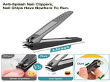 Large Nail Clippers Set, 5 Pcs Sharp Toenail and Fingernail Clippers for Men and Women V1370-AZ4-08485