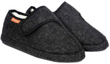 ARCHLINE Orthotic Plus Slippers Closed Scuffs Pain Relief Moccasins - EUR 45 V563-AS801-CHARCOAL-45