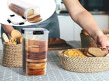 Airtight Bread Storage Container with Drawer - 5.8 Liter Bread Box for Kitchen Counter, Tall Bread V1366-AZ2-W-16594