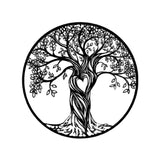 Tree Life Wall Decoration Metal Tree Wall Sculpture V63-842501