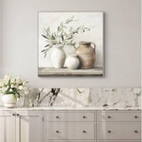 Olives & Urn Artwork 80cm V637-E592628