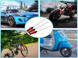 Tire Lever 23 Suits, 3 Tire Levers, 3 Wheel Rim Protectors Tool Kit 10 Tire Valve Caps And Caps For V1188-MS-227-0389