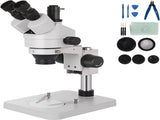 Vevor 3.5X-90X Trinocular Stereo Microscope w/Pillar Stand Biological Reliable Lab V952-SMXWJ3.5X-90XTS01V0
