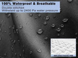 600D Heavy Duty Waterproof Boat Cover, Silver, 20-22FT, 650*320cm V1197-BOATCOVER-SILVER-600D-20X22FT-650X320CM