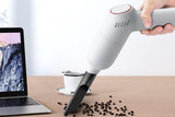 Handheld Car Vacuum Cleaner 9000Pa Rechargeable Portable Cordless Duster - White V1263-JX-6685-2