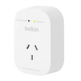 Belkin SurgePro 1-Outlet Surge Protection - White , 1800 Joules Protection, RCM Safety V1202-V2-MPA-SRA01AU
