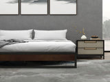 Sorrento Metal and Wood bed base - Single ABM-10002259