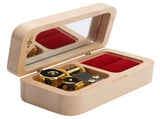 Mechanical Wooden Music Box Jewelry Ring Box Home Ornament Gifts for Birthday Valentine's Day V1294-YM0901-3115210001911