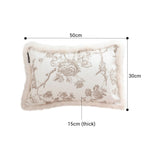 SOGA 35CM Light luxury Retro Pillow French Style Cover Case Cushion Throw Pillow FRENCHCUSHION206