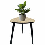 Contemporary Abstract 3 Legged Side Table 40cm V637-68101TBL