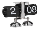 Flip Clock Quartz Movement High Accuracy Retro Style Stainless Steel Simple Operation Quartz Clock V1294-YM0715-3115210256511