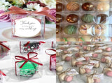 100Pack 3x3x3 Inch Clear Boxes for Hot Chocolate Bomb, Small Gifts, Bakery, Strawberries, Cupcake, V1258-DP02-C-2986