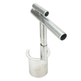 Bulb Planter Tool Alloy Handheld Soil Sampler Lawn and Garden Tool for Weeding Transplanting Digging V1294-YM0901-3111240114711