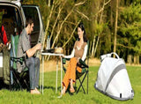 Pet Tent House for Cats & Dogs 68x35x30cm Dark Grey,Lightweight Portable Pet Shelter,Sunproof V1221-XM-LB5201-ZS162