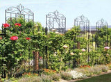 2 Pcs Large Metal Garden Trellis for Outdoor Yard & Patio V767-HW-ZZ122-G2