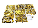 Shimmer Wall Backdrop Panels Self Locking Shining Sequin Photo Backdrop Decoration for Wedding V1294-YM0901-3115230136711
