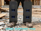 Self standing ladder knee pads are lightweight work knee pads suitable for attic crawling V1366-AZ2-W-14378