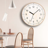 Creative Fashion Minimalist Punch-Free Clock, Living Room Dining Room Bedroom Fresh Home Mute V1369-AZ3-W-03728