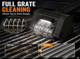 Cordless Electric Grill Cleaning Brush with Rechargeable Battery and Stainless Steel Roller for V1341-ZY-BE7JVRFB-BBQBRUSH