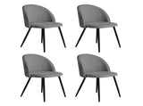 Levede 4x Dining Chairs Kitchen Cafe CH1037-2-HSX2