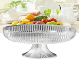 Fruit Plate Multifunctional Plastic Stylish Space Saving Decorative Snack Bowl for Candy Nuts V1294-YM0706-3118230262411