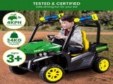Kahuna John Deere RSX Gator Battery Operated 1-Seater Kids Ride-On Car with Water Bazookas 46402